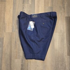 Brooks Brothers Linen Blend Stretch Mens Dark Navy Retail $118